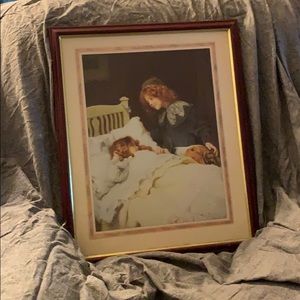 Nice print of Children and Dog.